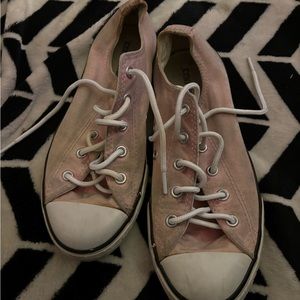 Pink converses
